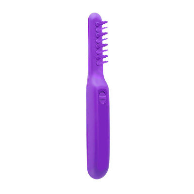 Cordless Purple Detangling Massage Brush