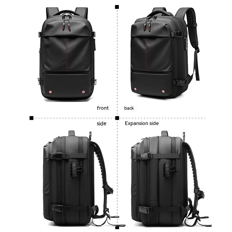19-Inch Compression Travel Business Backpack