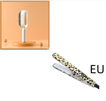 Cushion Detangling Hair Brush with Easy-Clean Options