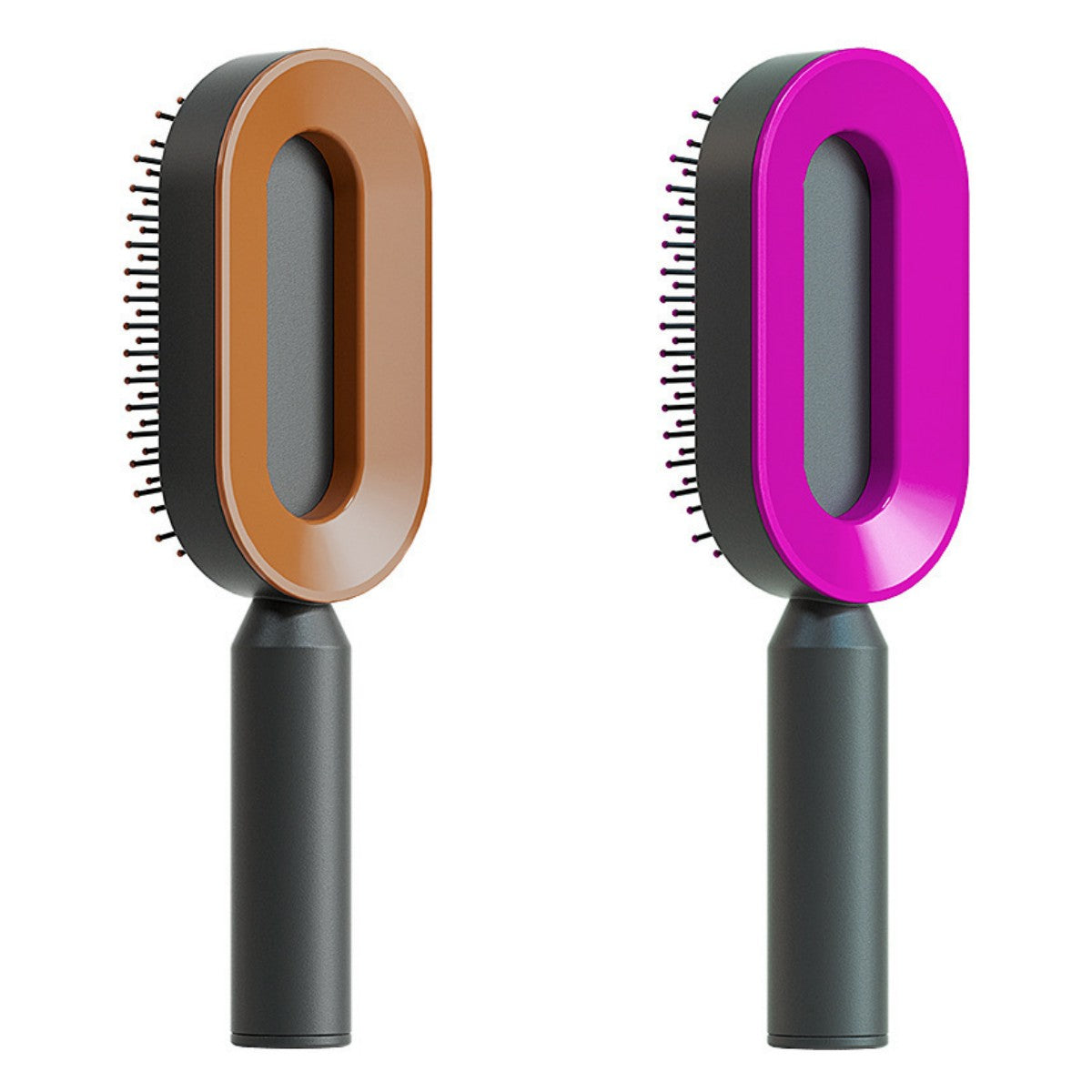 Cushion Detangling Hair Brush with Easy-Clean Options