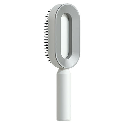 Cushion Detangling Hair Brush with Easy-Clean Options