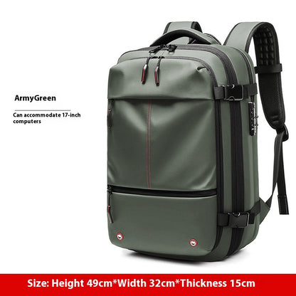 19-Inch Compression Travel Business Backpack