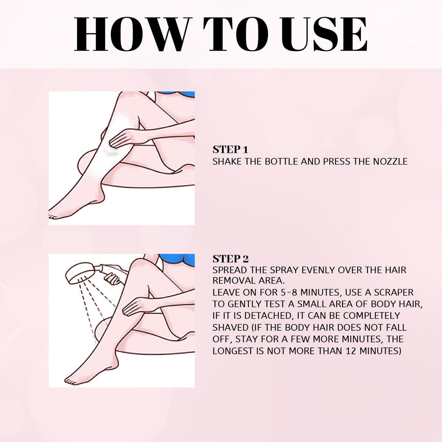 Smooth Finish Depilatory Spray Mousse