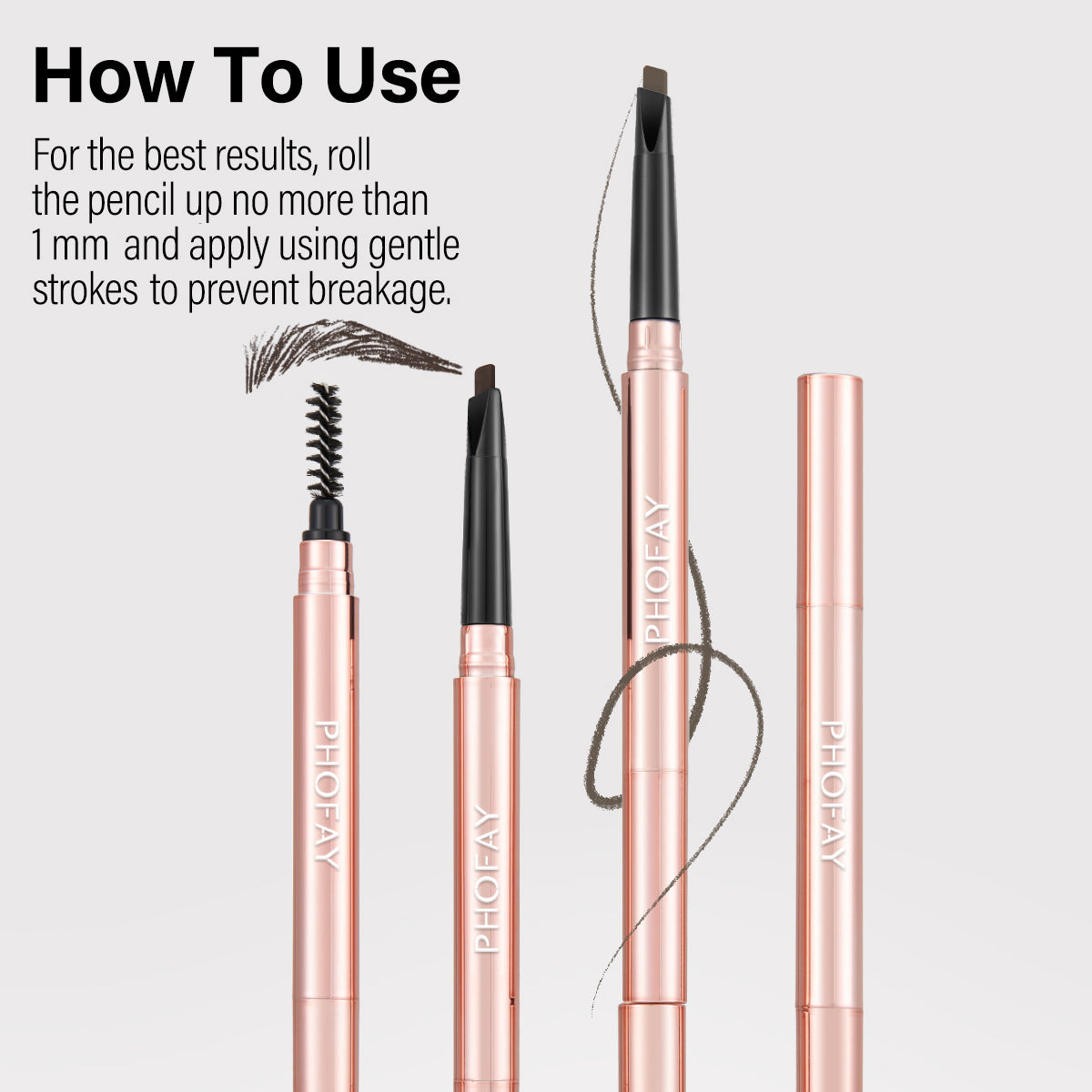 PHOFAY Angled Waterproof Brow Definer