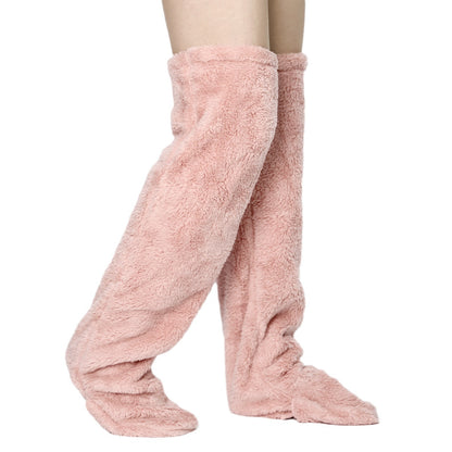 Plush Tall Lounge Socks