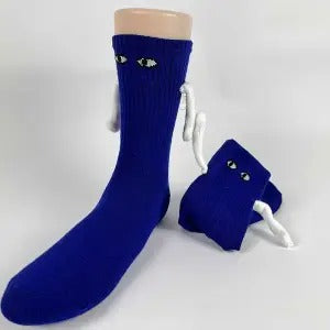 Matching Hand-Hold Mid-Calf Socks