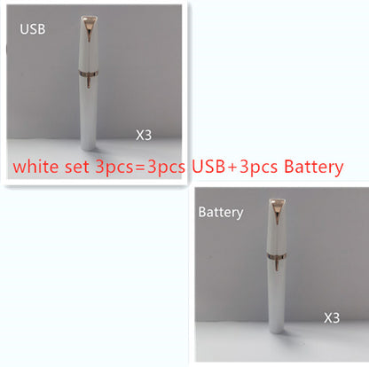 LED Precision Brow & Facial Touch-Up Trimmer