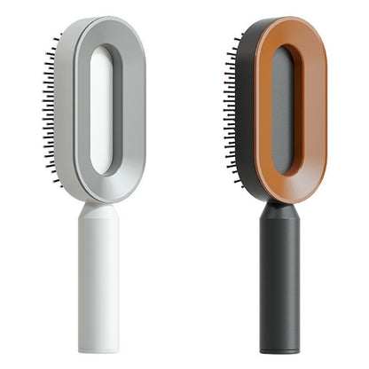 Cushion Detangling Hair Brush with Easy-Clean Options