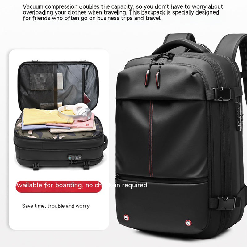 19-Inch Compression Travel Business Backpack