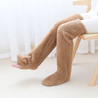 Plush Over-Knee Lounge Socks