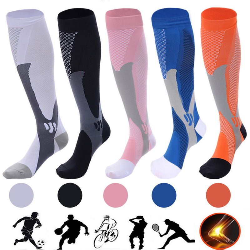 Unisex Graduated Compression Athletic Socks