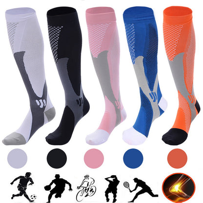 Unisex Graduated Compression Athletic Socks