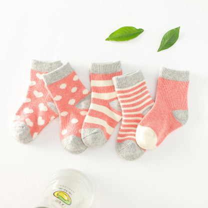 Soft Cotton Tube Socks for Little Feet