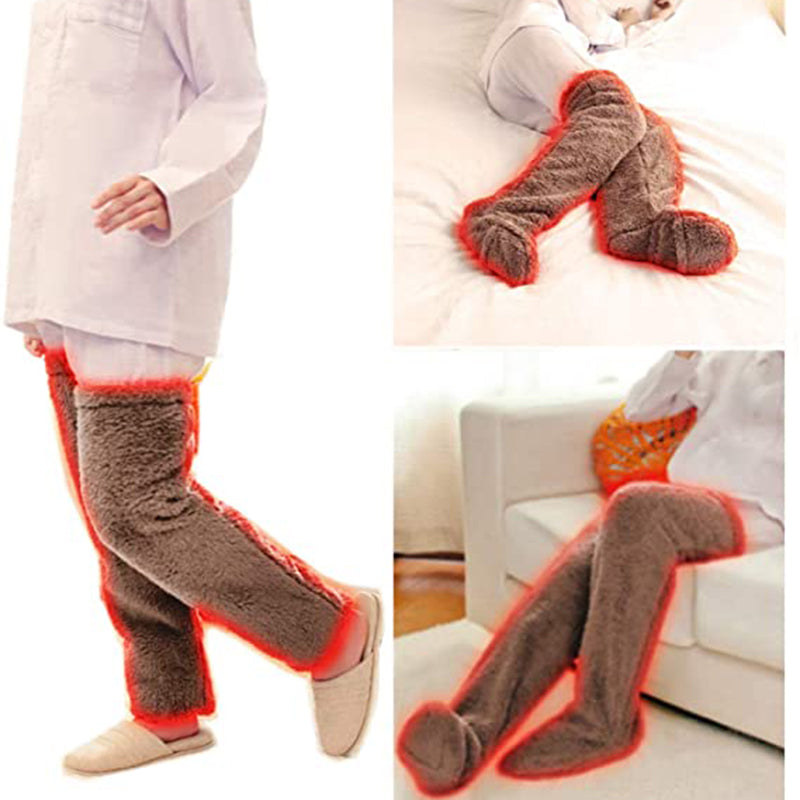 Plush Over-Knee Lounge Socks