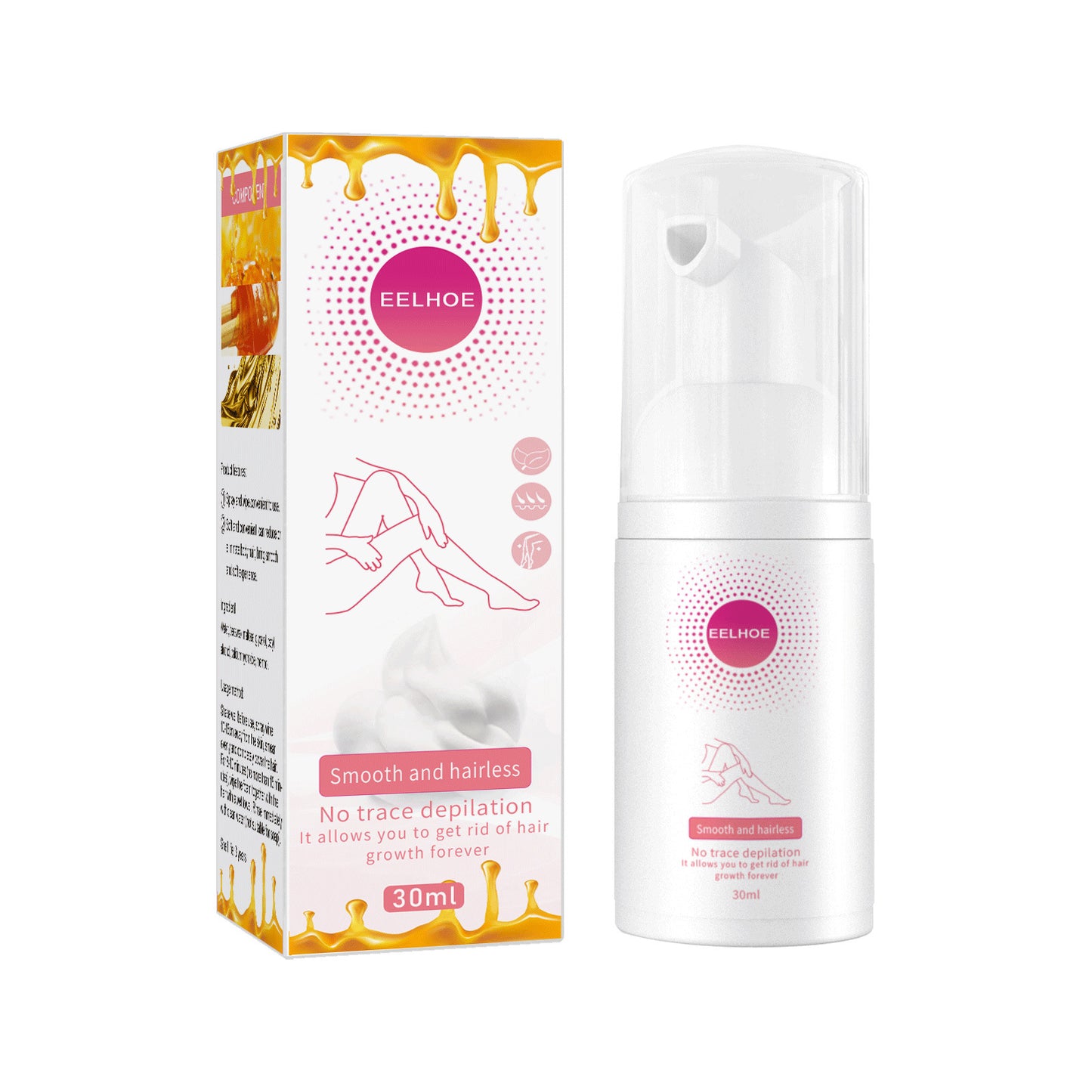 Smooth Finish Depilatory Spray Mousse