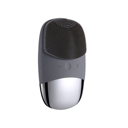 Compact Silicone Sonic Facial Cleansing Brush