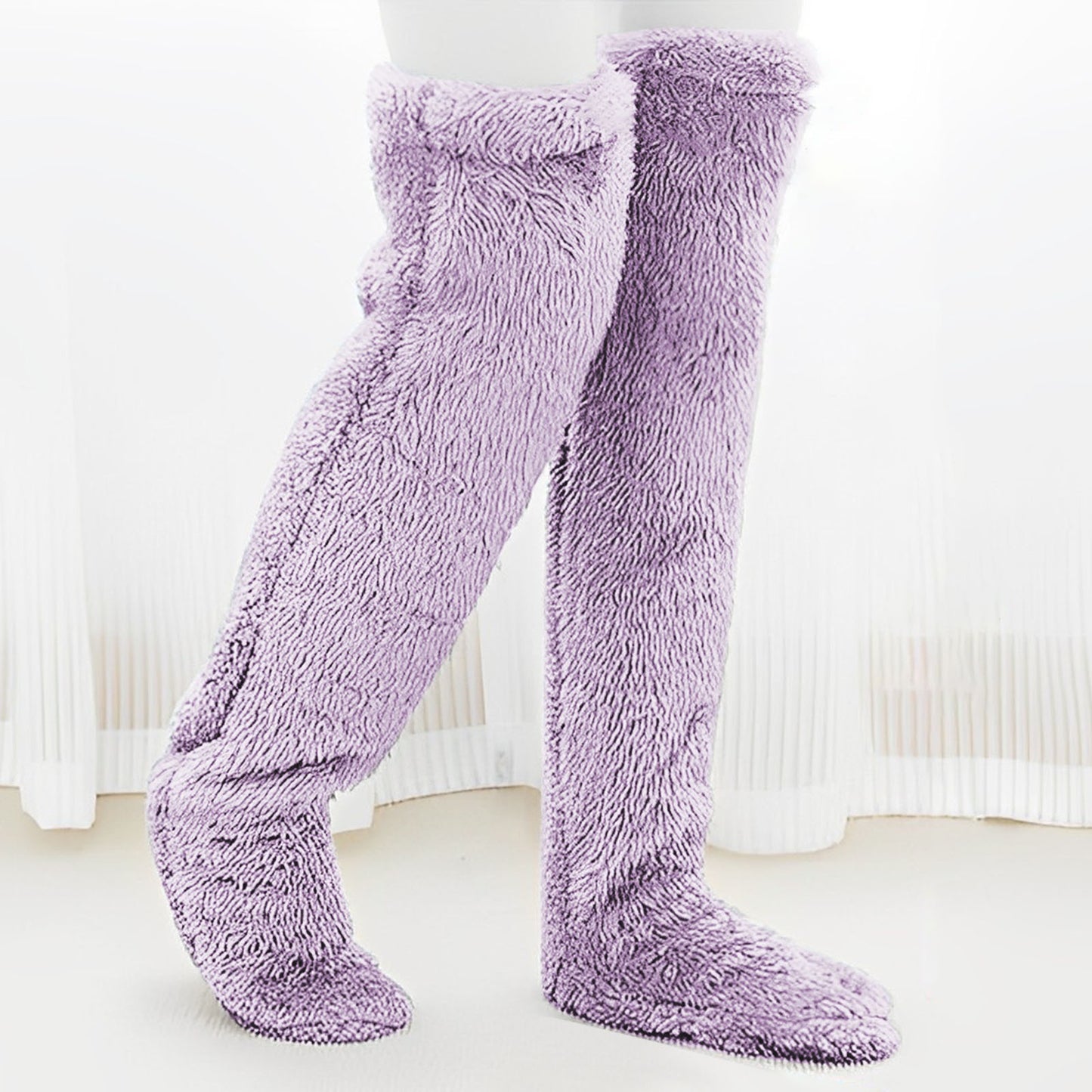 Plush Tall Lounge Socks