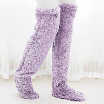 Plush Tall Lounge Socks