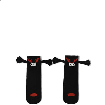 Festive Magnetic Hand-Hold Socks