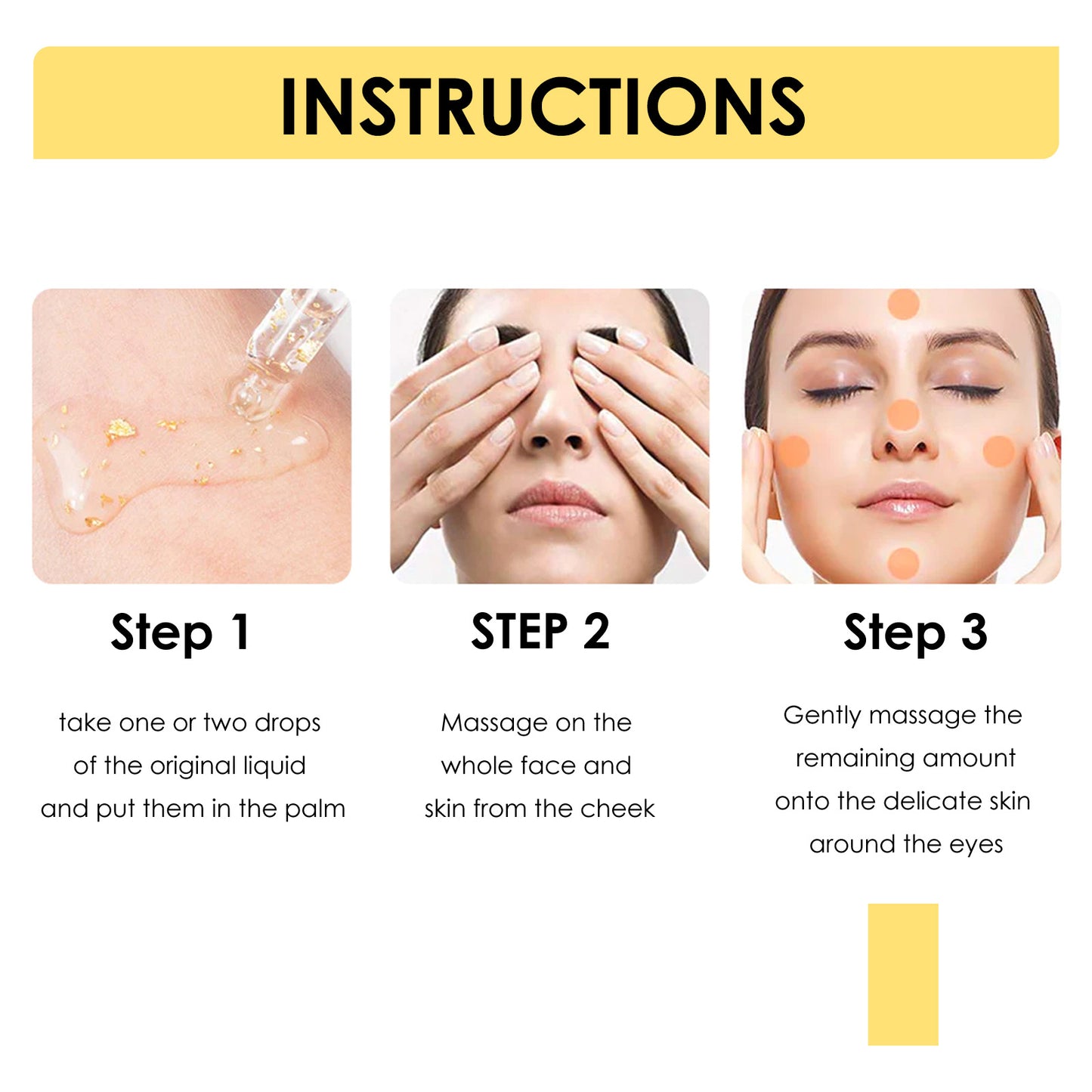 Gold Collagen Facial Essence for Hydration Support