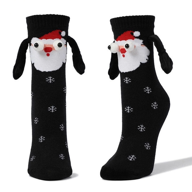 Festive Magnetic Hand-Hold Socks