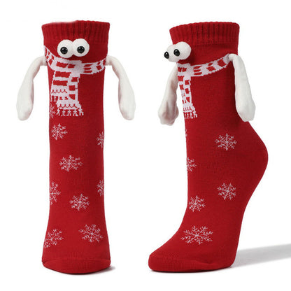 Festive Magnetic Hand-Hold Socks