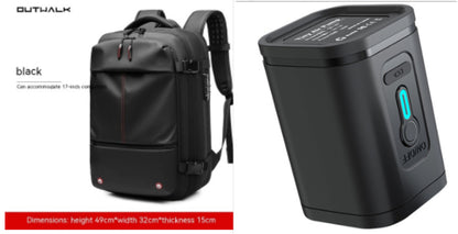 19-Inch Compression Travel Business Backpack