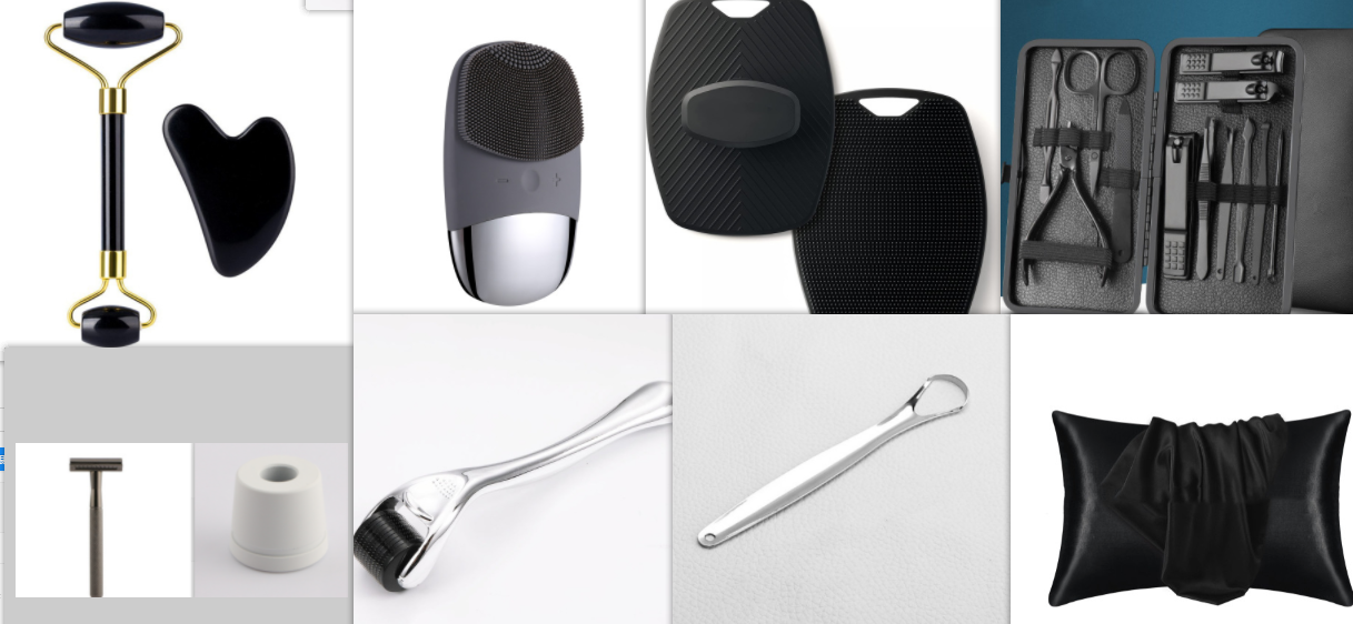 Compact Silicone Sonic Facial Cleansing Brush