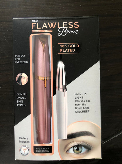 LED Precision Brow & Facial Touch-Up Trimmer
