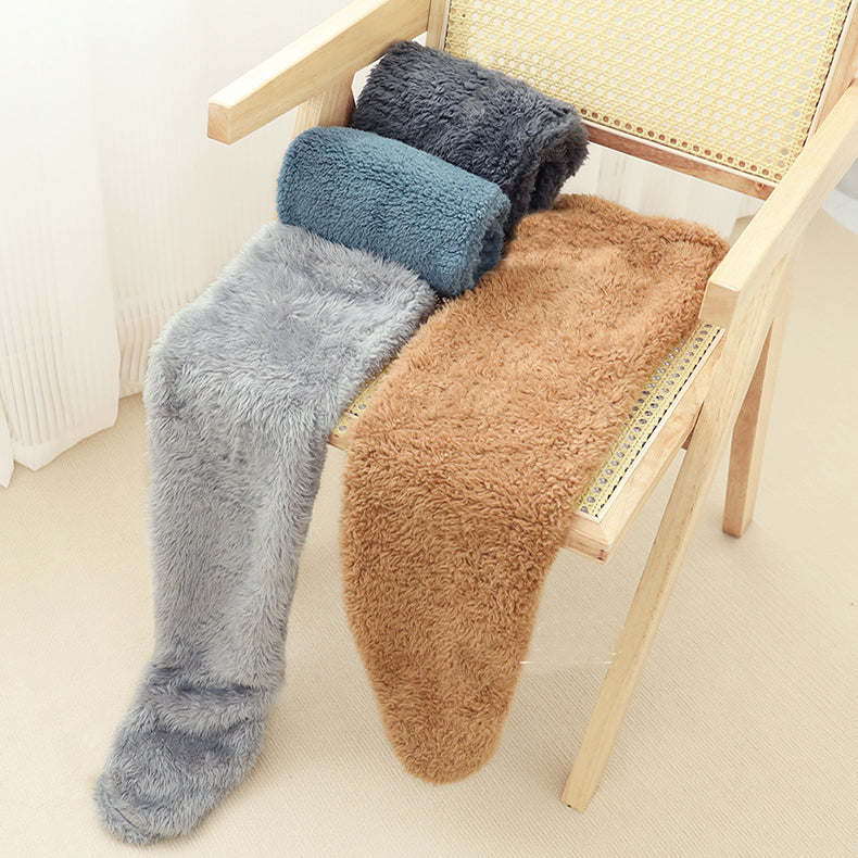Plush Over-Knee Lounge Socks