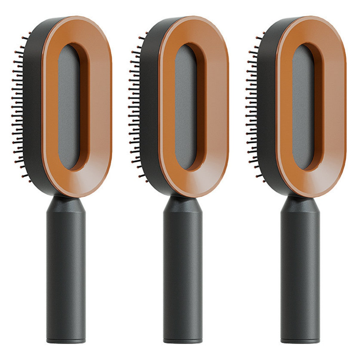 Cushion Detangling Hair Brush with Easy-Clean Options
