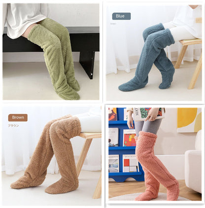 Plush Over-Knee Lounge Socks