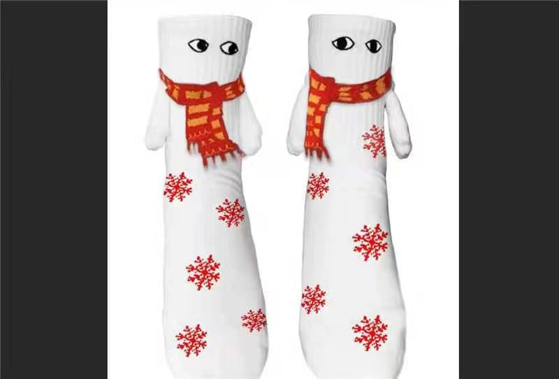 Festive Magnetic Hand-Hold Socks