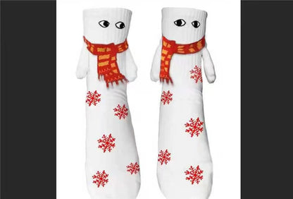 Festive Magnetic Hand-Hold Socks