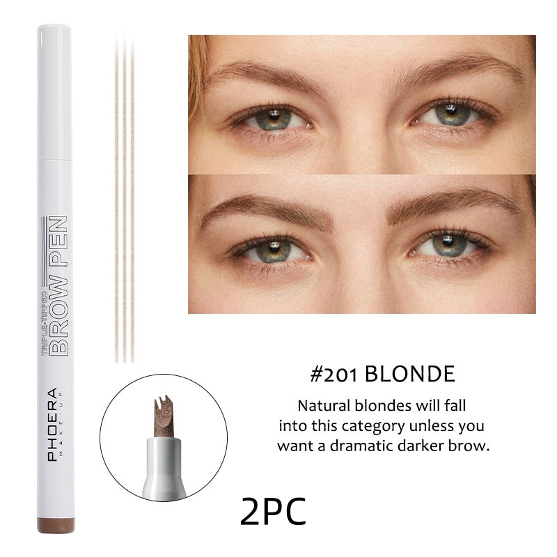 Four-Tip Micro Brow Defining Pen
