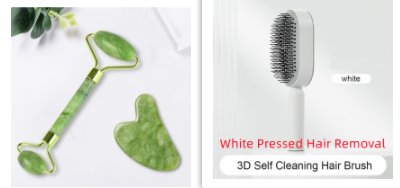 Cushion Detangling Hair Brush with Easy-Clean Options