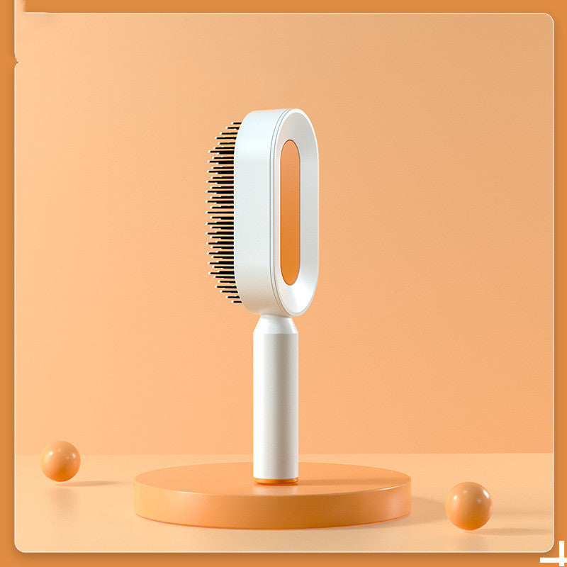 Cushion Detangling Hair Brush with Easy-Clean Options