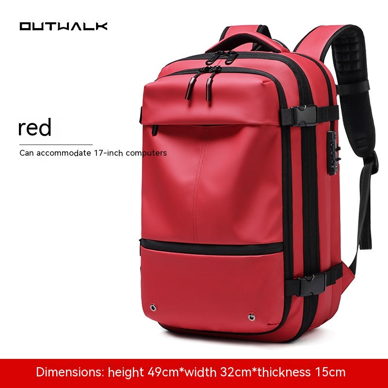 19-Inch Compression Travel Business Backpack