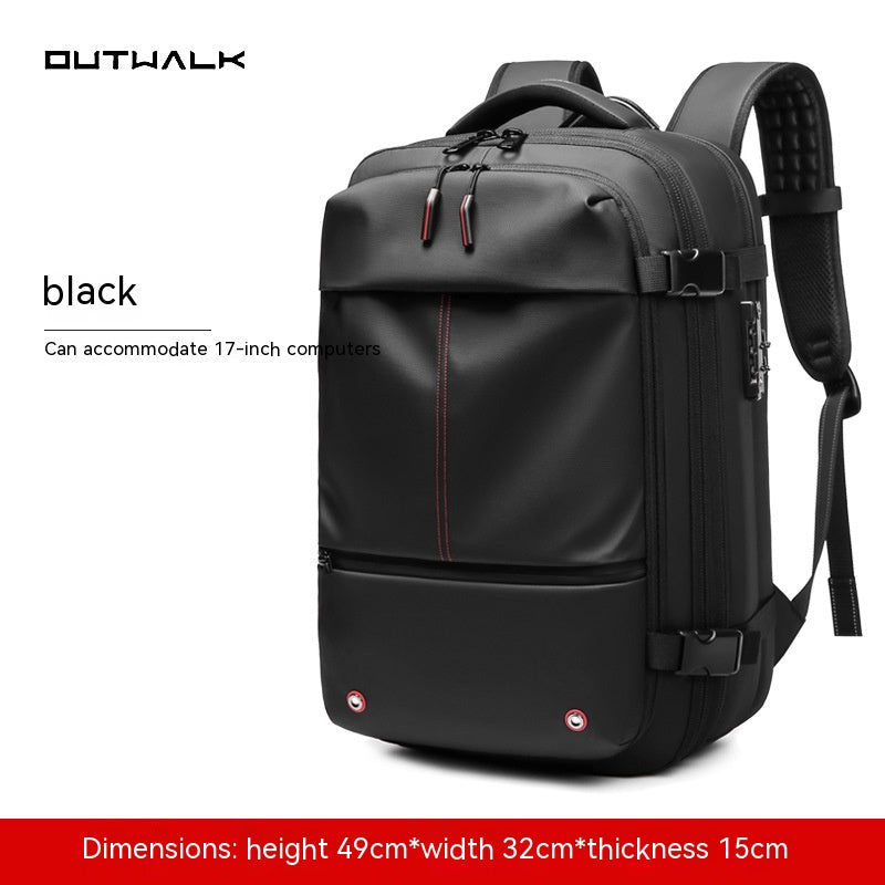 19-Inch Compression Travel Business Backpack