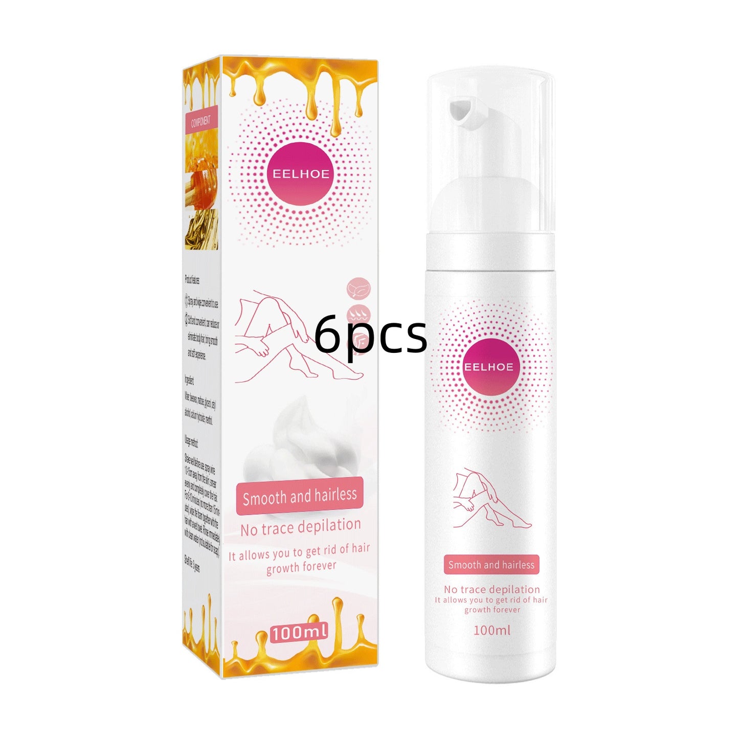 Smooth Finish Depilatory Spray Mousse