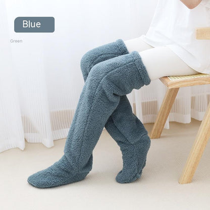 Plush Over-Knee Lounge Socks
