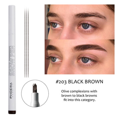 Four-Tip Micro Brow Defining Pen