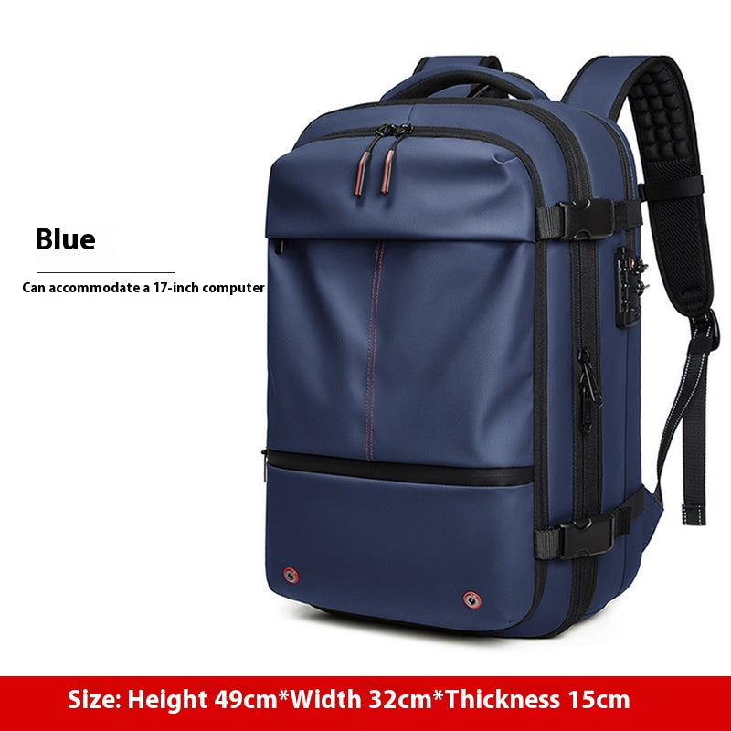 19-Inch Compression Travel Business Backpack