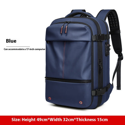 19-Inch Compression Travel Business Backpack