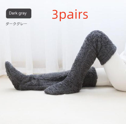 Plush Over-Knee Lounge Socks
