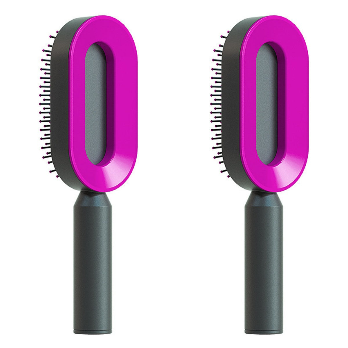 Cushion Detangling Hair Brush with Easy-Clean Options