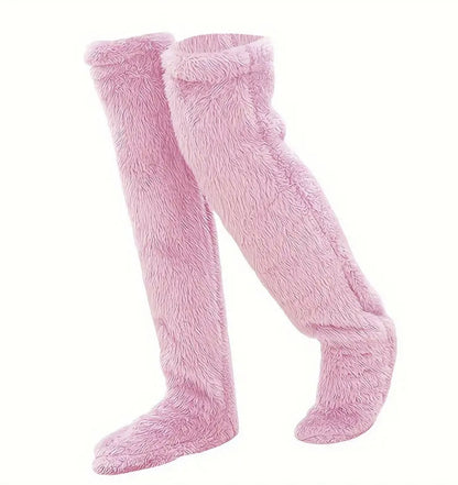 Plush Tall Lounge Socks