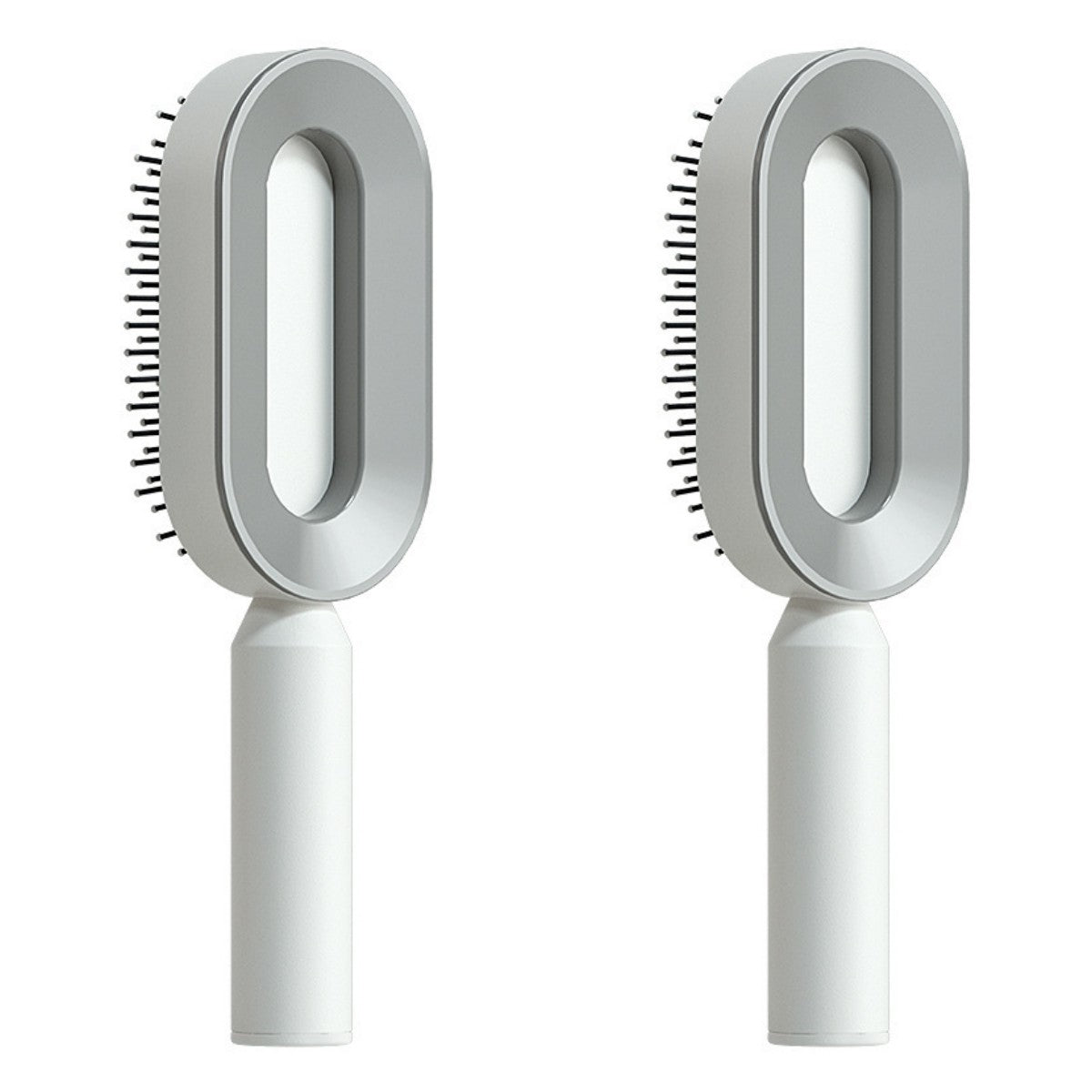 Cushion Detangling Hair Brush with Easy-Clean Options