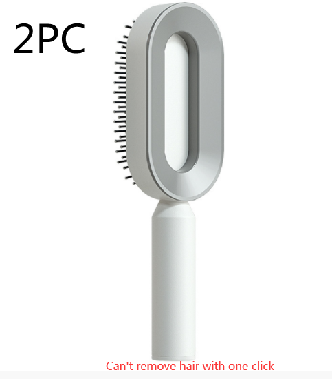 Cushion Detangling Hair Brush with Easy-Clean Options