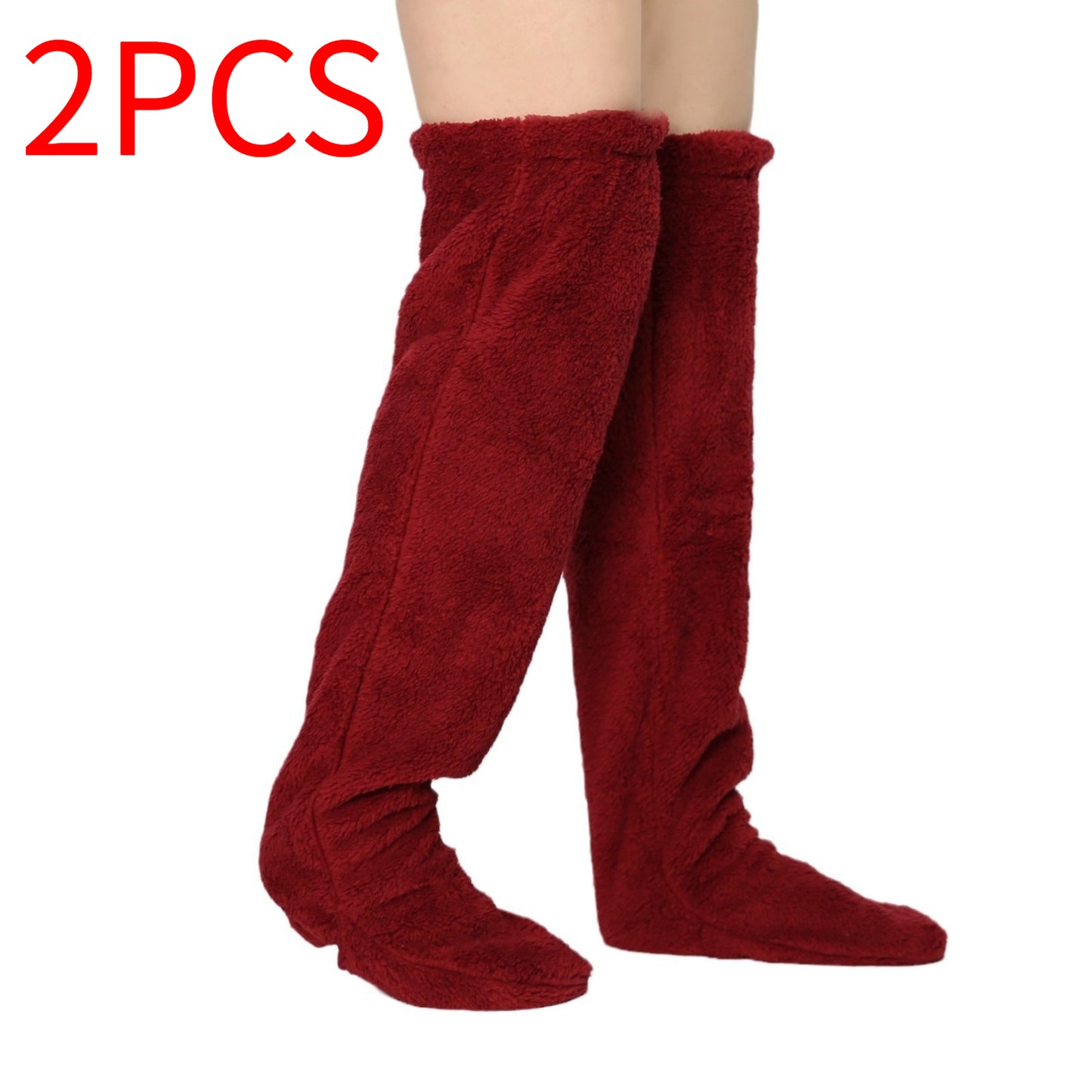 Plush Tall Lounge Socks